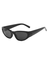 Load image into Gallery viewer, Black Spring Speeders Sunglasses | Ski &amp; Snowboard Sunglasses | Sweetmitts Sunglasses | Chrome sunglasses

