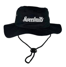 Load image into Gallery viewer, Sweetmitts Black Wide Brim Hat
