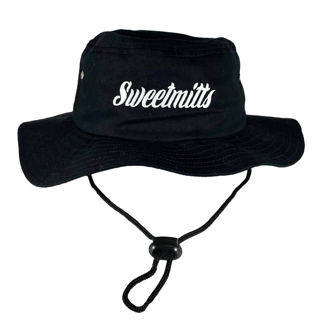 Sweetmitts Black Wide Brim Hat
